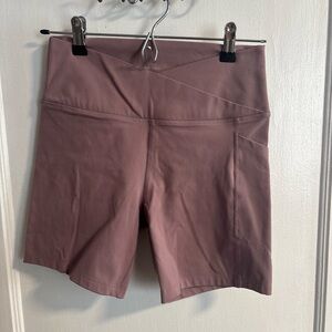 Calvin Klein Women's Mauve Athletic Shorts